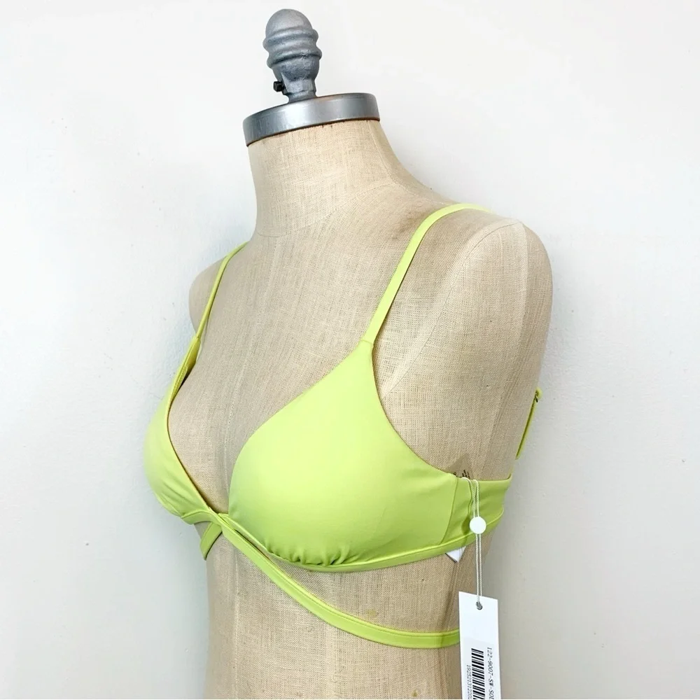 Jonathan Simkhai Harlen Bikini Top Size S NWT